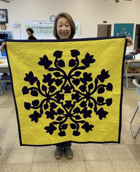 Illinois -  Violet Quilted by Michiyo