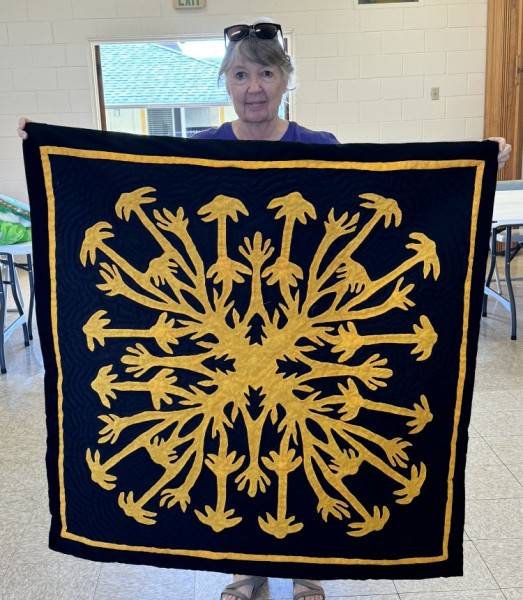 Maryland - Black Eyed Susan Quilted by Susan