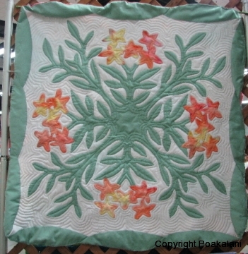 Susan Lessa's Plumeria's 45" x 45"
