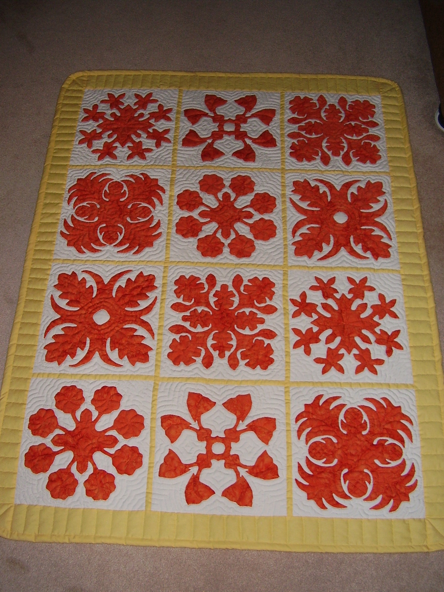 Hawaiian Garden Walllhanging