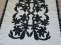Black Casablanca Lily Quilt
